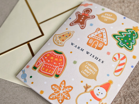 Holiday Cookie Card