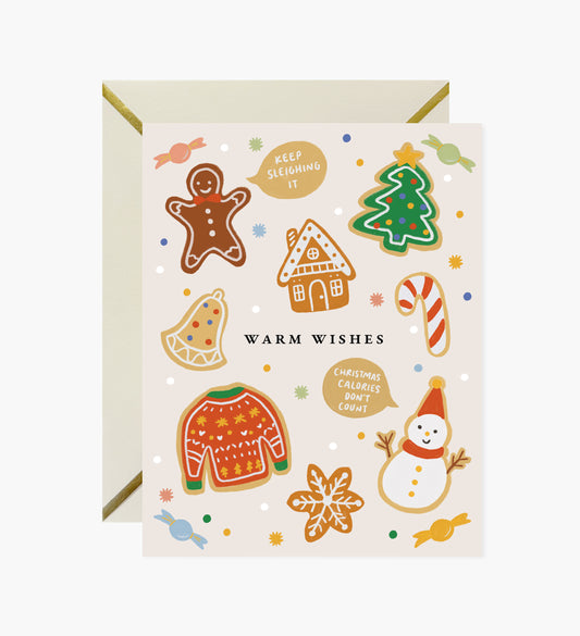 Holiday Cookie Card