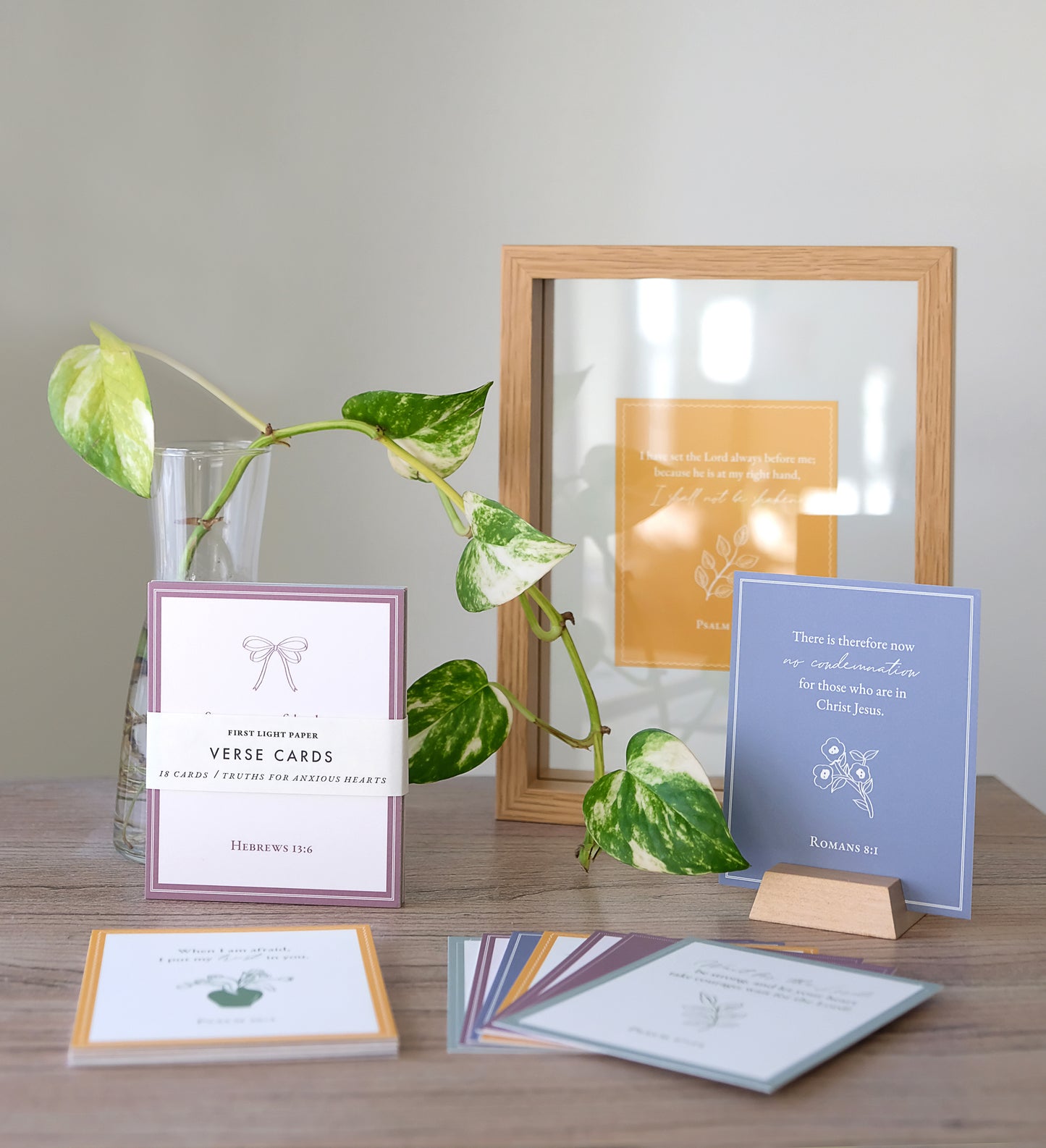 Bible Verse Cards: Truths for Anxious Hearts