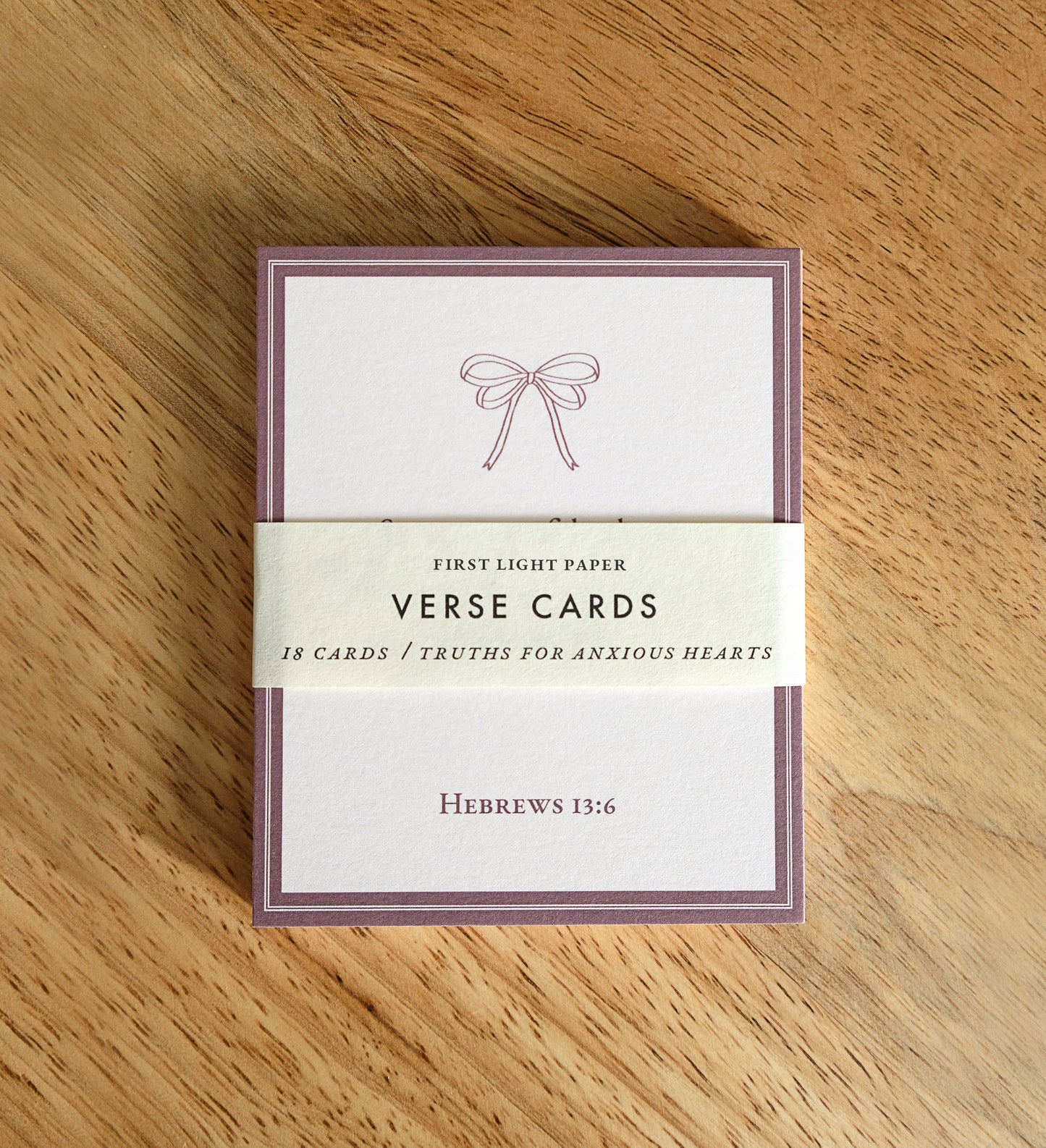 Bible Verse Cards: Truths for Anxious Hearts
