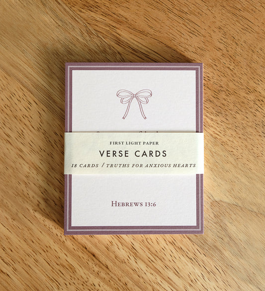 Bible Verse Cards: Truths for Anxious Hearts